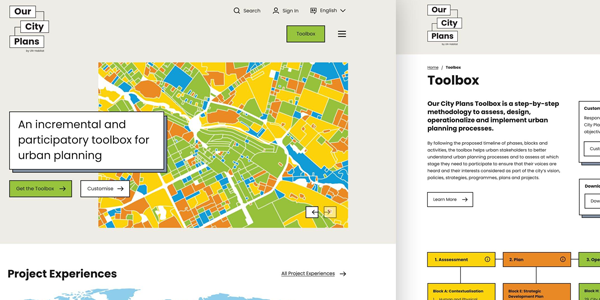 Our City Plans Homepage
